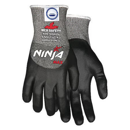Mcr Safety N9676gkdxl Cut Resistant Coated Gloves, Cut Level A3 ,Dipped
