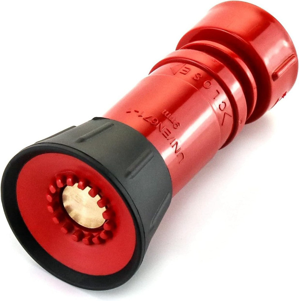 QWORK Fire Hose Nozzle, 1" Heavy Duty NPSH/NPT Thermoplastic NPSH, 1 Pack 