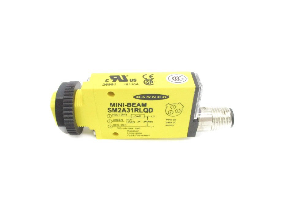BANNER ENGINEERING SM2A31RLQD 24-240VAC NSNP