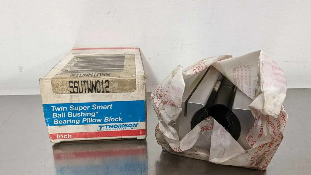 Thomson SSUTWN012 Pillow Block Bearing 0.75" ID x 4.5" Long Open Linear Ball Bus