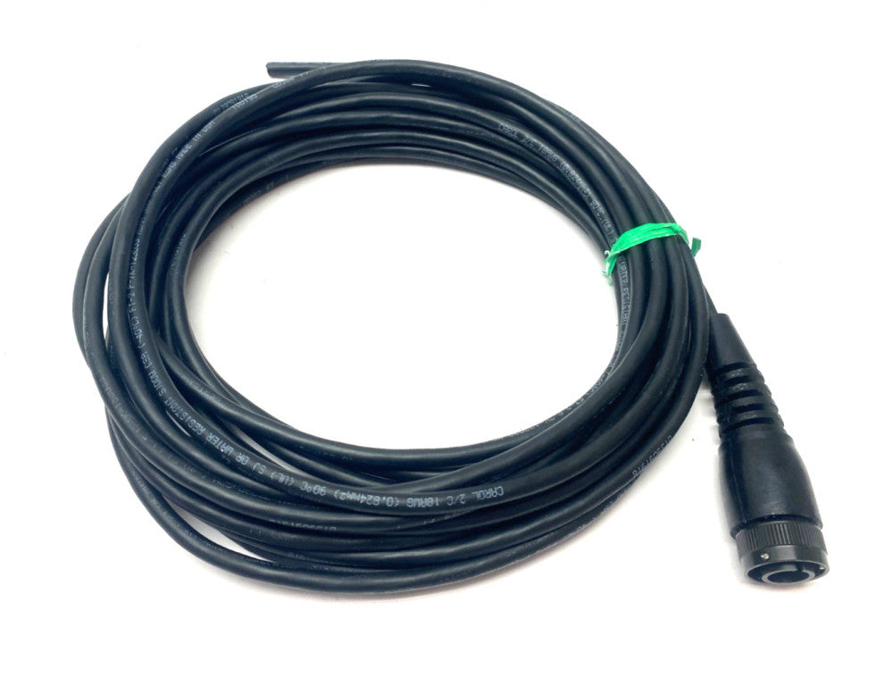 Carolprene 01310 Single Ended 2-Cond 2-Pin Connector Cordset 18AWG