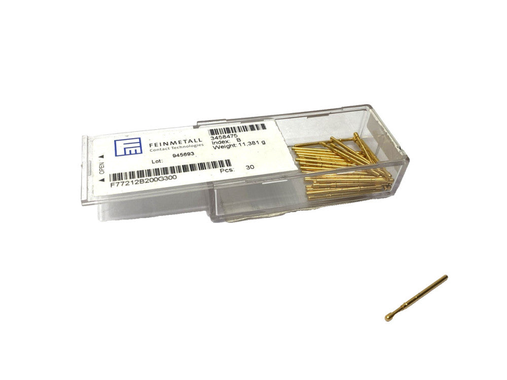 Feinmetall 1001561 Basic Contact Pin 100 mil F77212B200G300 BOX OF 30
