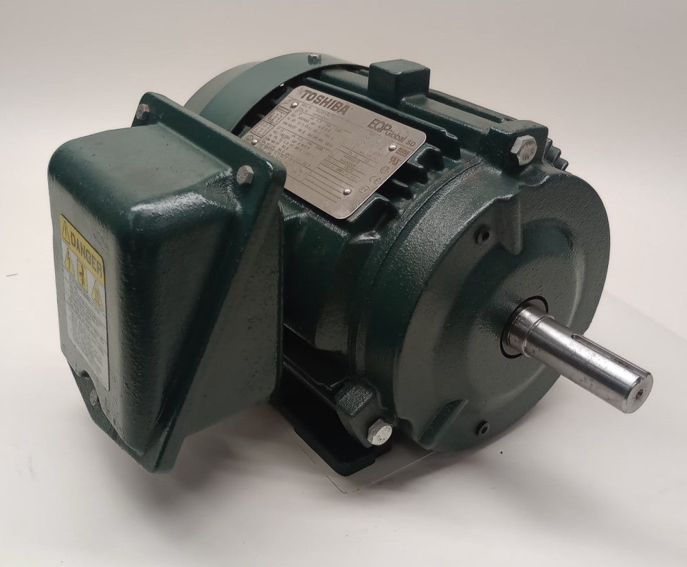 Toshiba 0024SDSR41A-P Electric Motor 3ph 2hp 1750/1430rpm 145T TEFC FBK1