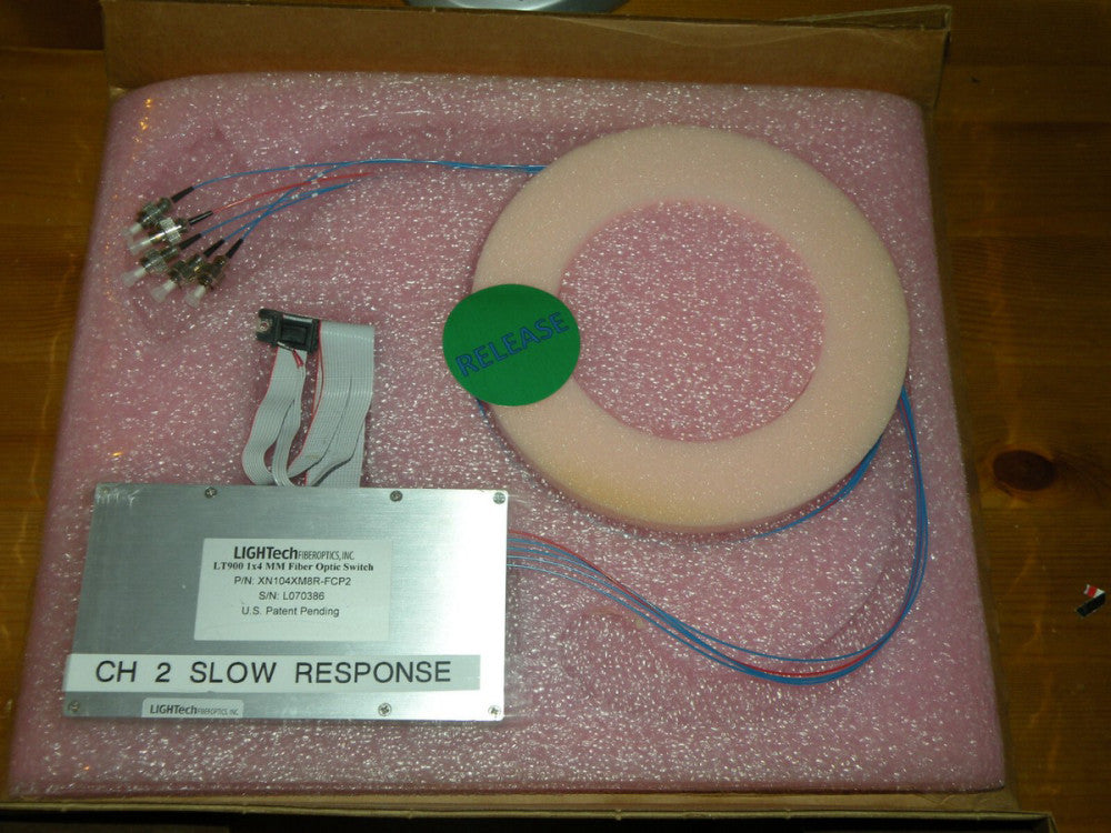 LIGHTech LT900 1x4mm Fiberoptic Switch XN104XM8R-FCP2