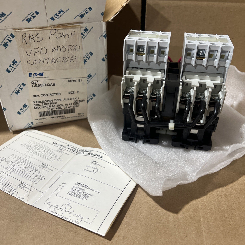CE55FN3AB - CH SERIES B1 REVERSING CONTACTOR Nos Surplus
