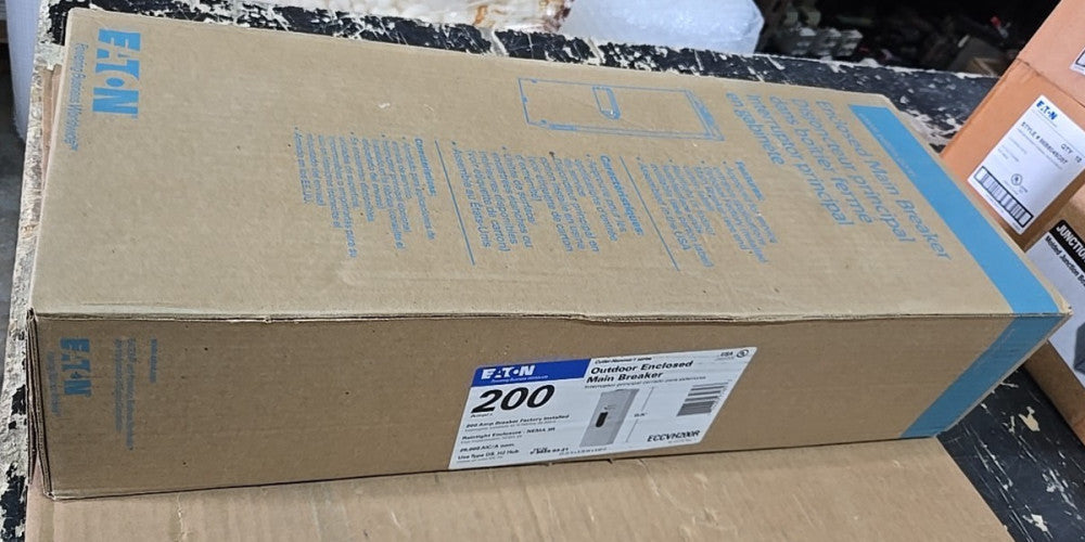 Eaton ECCVH200R 200 Amp 2-Pole Outdoor Circuit Front Operable Breaker Enclosure