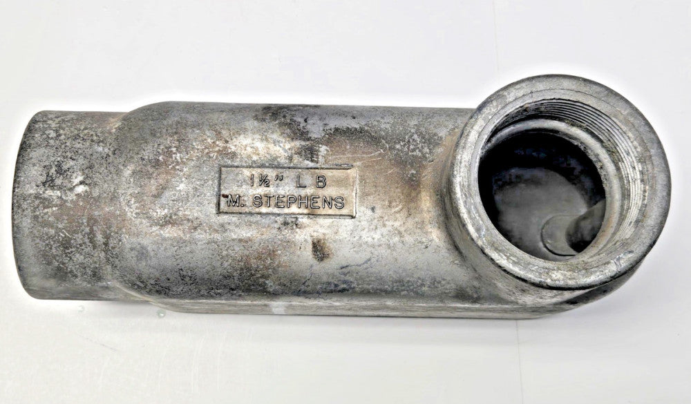 M STEPHENS 1-1/2 LB CONDUIT BODY ALUMINUM