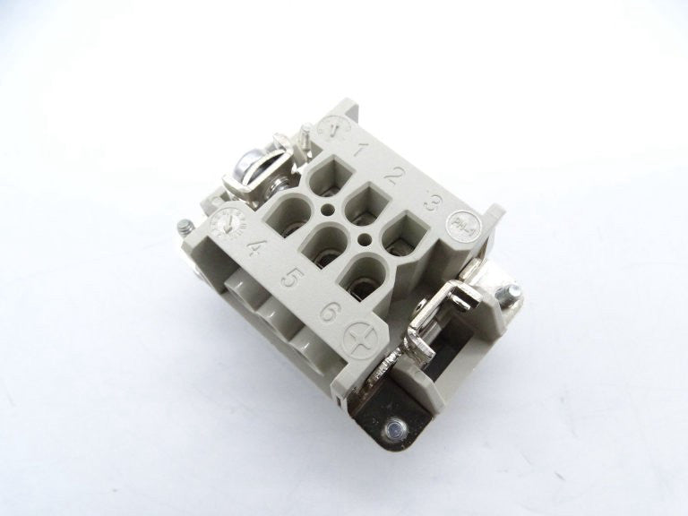 LAPP USA EPIC CONNECTORS H-BE 6 SS CONNECTOR USED