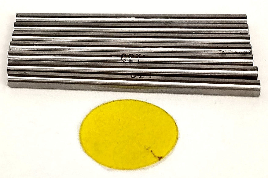 MEYER GAGE PIN .130- STEEL MATERIAL 2" OAL ****LOT OF 7***