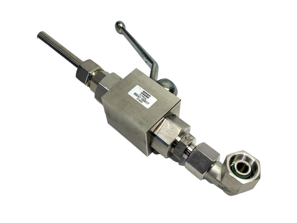 Atlas Copco 80647.100017 Vent Ball Valve DN10/12 3/8" BSP