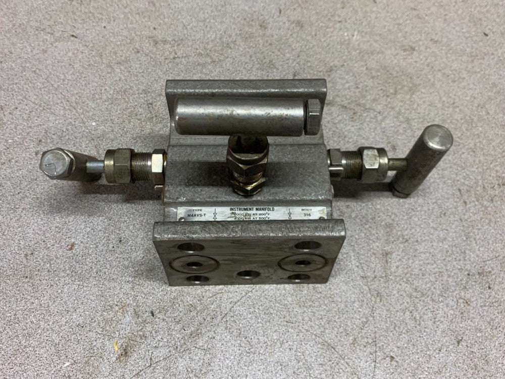 NEW NO BOX ANDERSON GREENWOOD INSTRUMENT MANIFOLD M4AVS-T ASSEMBLY 2-2578-2