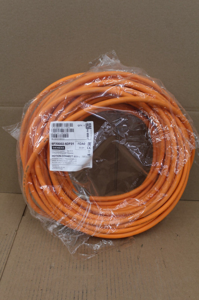Siemens 6FX8002-5DF01-1DA0 30M Cable No Bag*