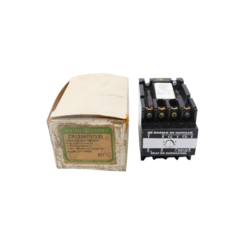 GENERAL ELECTRIC CR122AT07131 110/125VAC/DC .2-5S NSMP