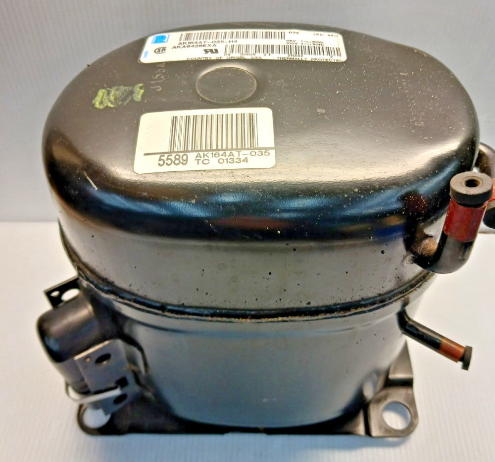 New Tecumseh 1/3 HP Reciprocating Compressor AK164AT-035-H4 2800 BTU
