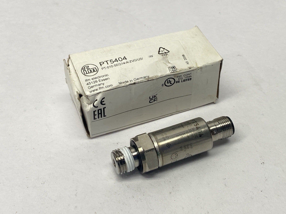 ifm PT5404 Pressure Transmitter PT-010-SEG14-A-ZVG/US/ /W