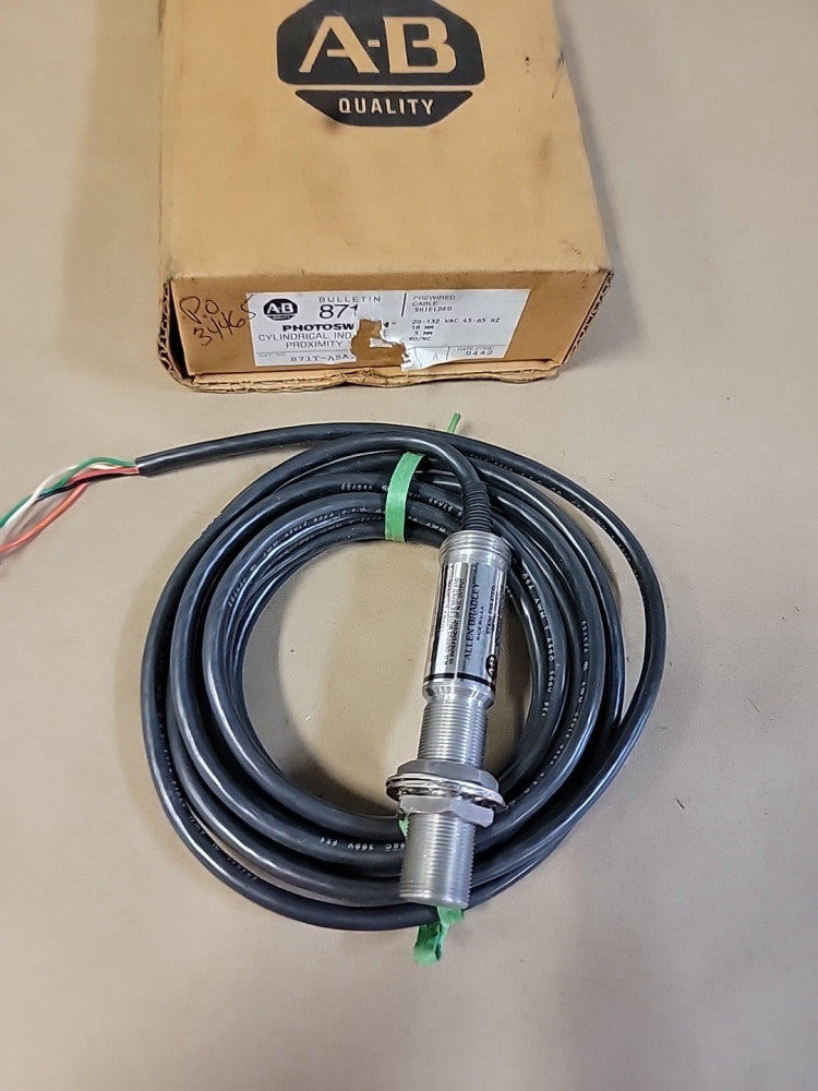 Allen Bradley 871T-A5A-18FE-12 Proximity Sensor - New 