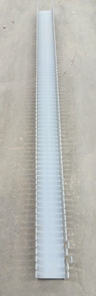 PANDUIT BASE WIRING DUCT WIDE SLOT G4X4LG LENGTH 6 FT WIDTH 4 IN DEPTH 4 IN