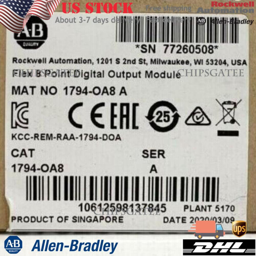1794-OA8 New AB Sealed  Flex 8 Point Digital Output Module 1794OA8 US Free Tax