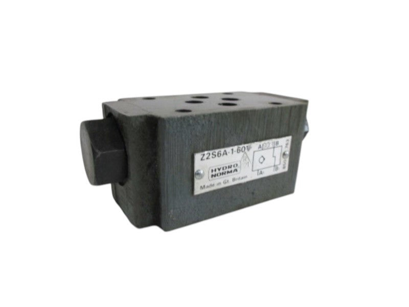 HYDRO NORMA Z2S6A-1-6-0V HYDRAULIC VALVE BODY UNMP