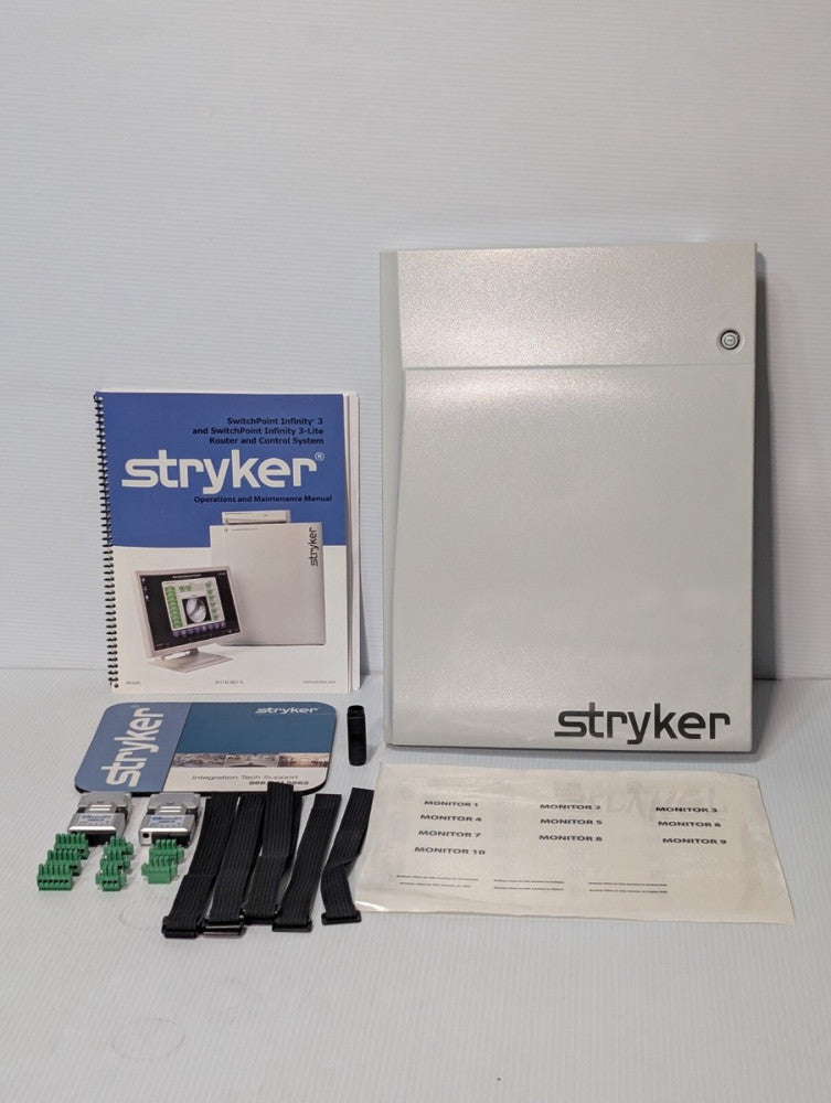 Stryker SwitchPoint Infinity 3 Operations and Maintenance Manual w/ Ac ...