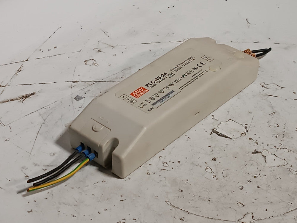 Mean Well PLC-45-24 LED AC-DC Class 2 Switching Power Supply Unit