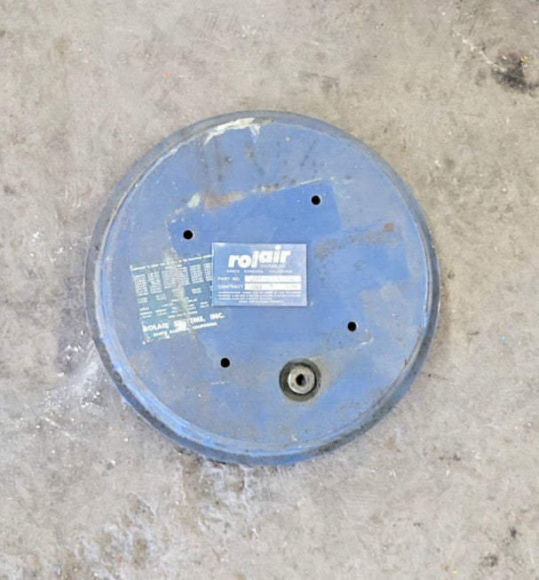 ROLAIR BLUE PNEUMATIC AIR CUSHION MOUNT PART #:125T, **NO CUSHION**