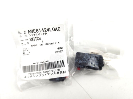 2pcs Genuine Panasonic Microwave Latch Micro Switch ANE61424L0AG