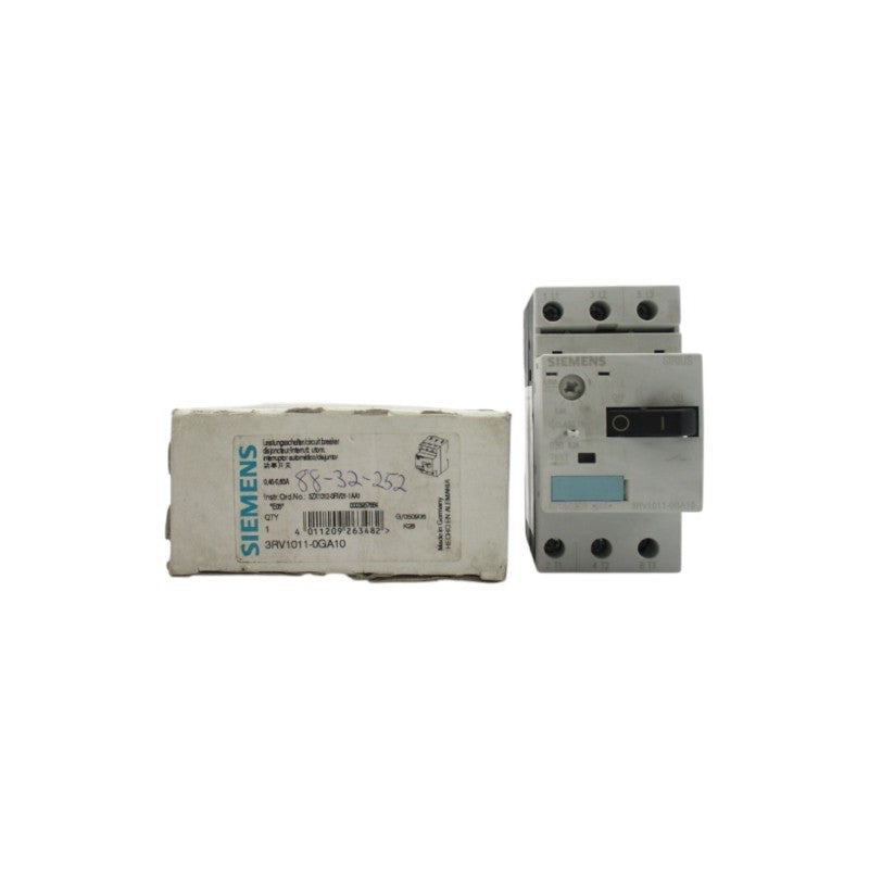 SIEMENS 3RV1011-0GA10 0.45-0.63A NSMP