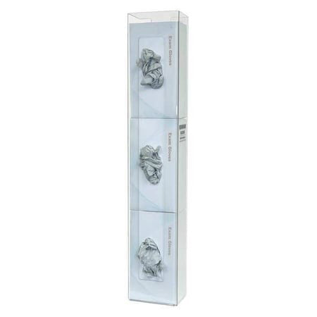 Bowman Dispensers Gp-107 Glove Box Dispenser, Petg Plastic, Holds (3) Boxes