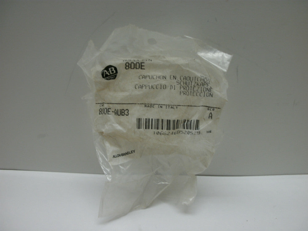 ALLEN BRADLEY 800E-AUB3 SER A PROTECTIVE BOOT MULTI-FUNCTION NEW IN BAG