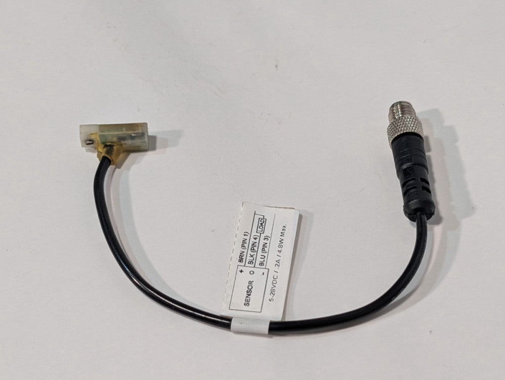 Canfield Connector 9F10-000-332 Sensor Cable, 5-28VDC, 0.2A, 4.8W Max, Black