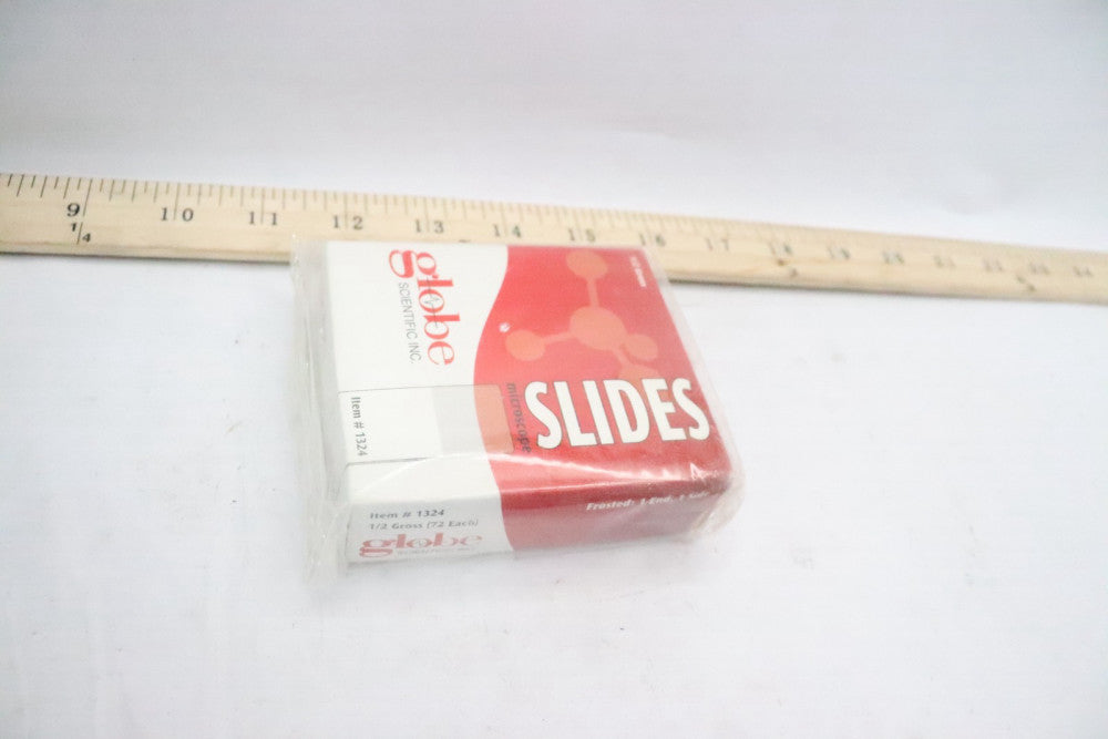 (72-Pk) Globe Scientific Microscope Slide 25 x 75 x 1 mm 1324