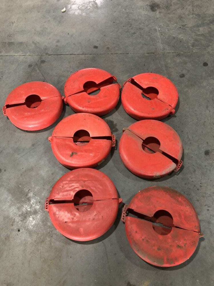 Brady 65564 V-Safe 10-13" Gate Valve Lockout -Lot of 7