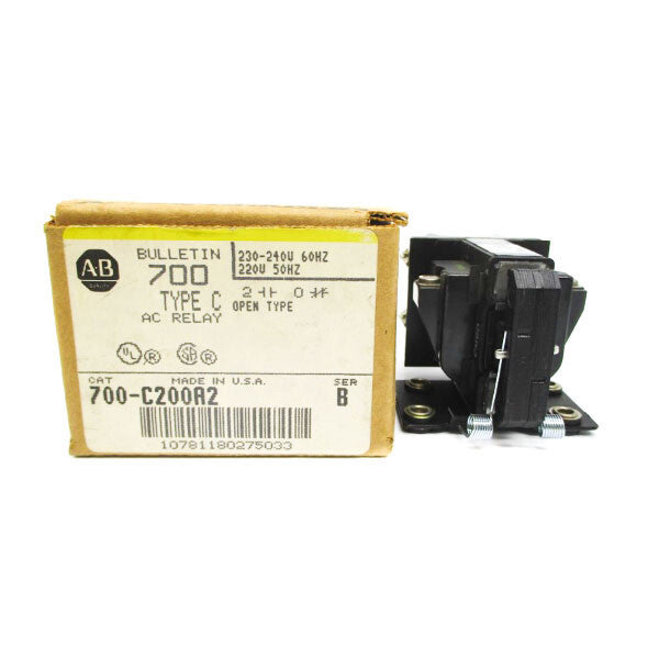ALLEN BRADLEY 700-C200A2 SER. B 220/240V (BR/YL) NSMP