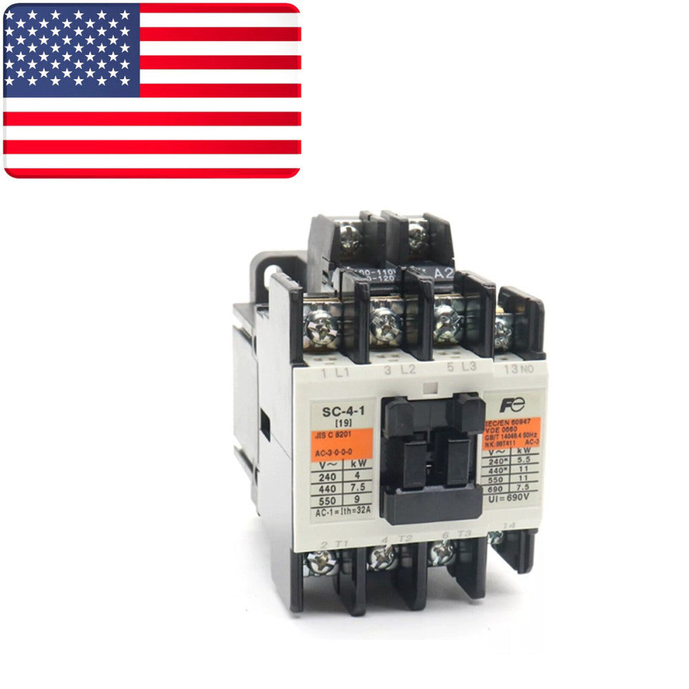 New In Box Fuji SC-4-1 Magnetic Contactor AC220V - US Stock