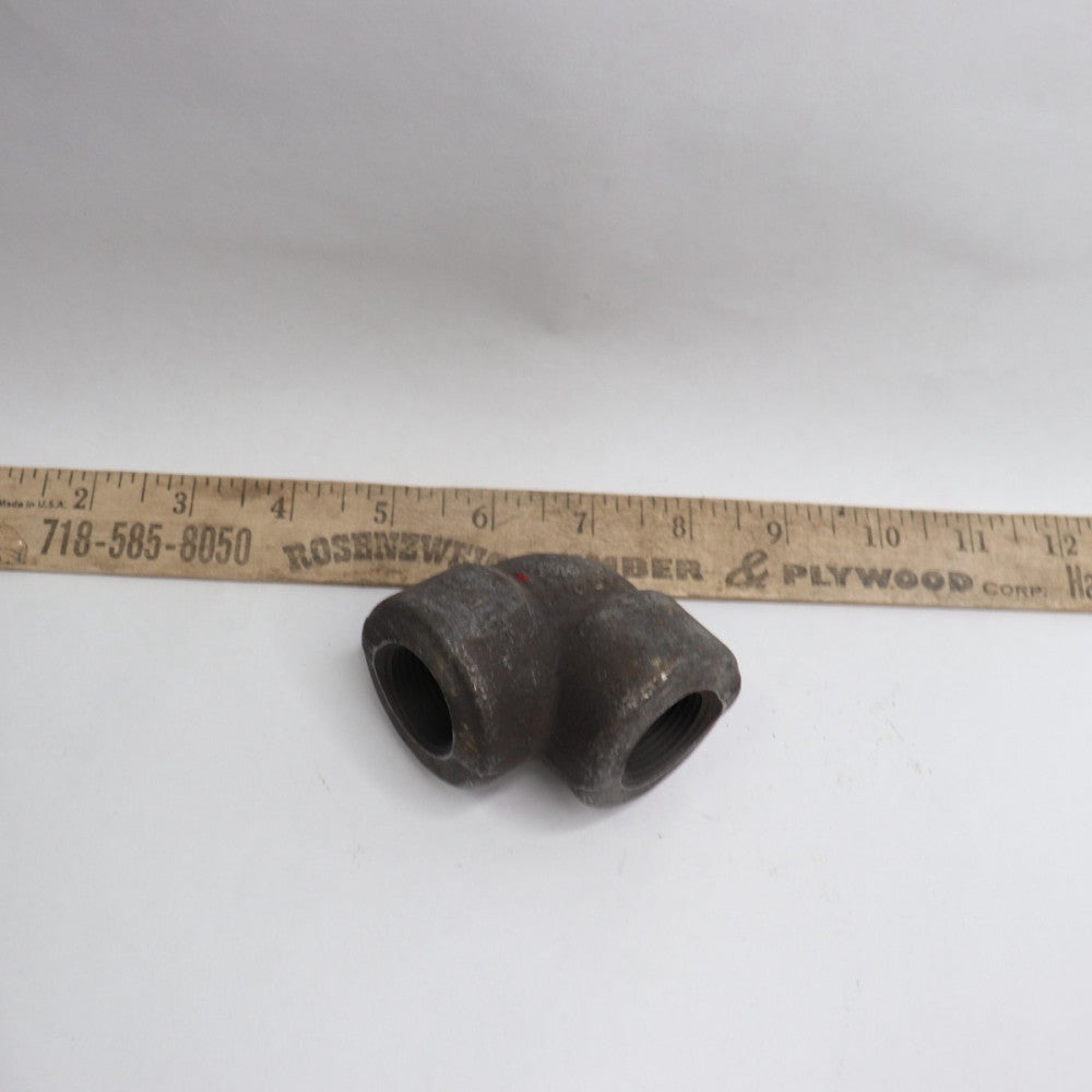 90-Deg Elbow Forged Carbon Steel #3000 1"