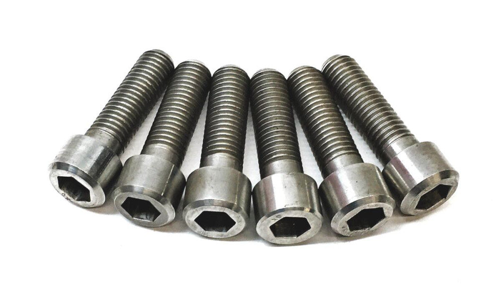 Unbranded 5/8 Inch OD 1 Inch Head 2-3/4 Inch OAL Bolt 19 Thread [Lot of 6] NOS