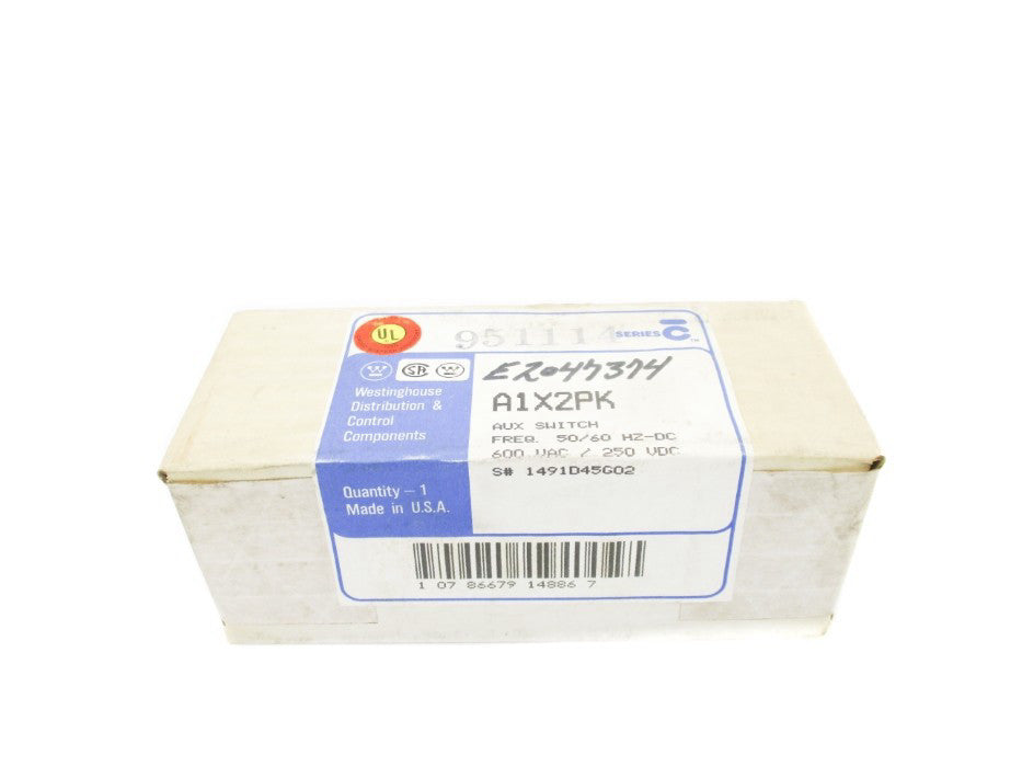 WESTINGHOUSE A1X2PK SER. C 1491D45G02 NSFS