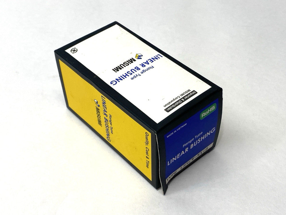 Misumi LHMCW-MX16 Center Flanged Linear Ball Bushing 16mm Shaft Dia. 82mm Length