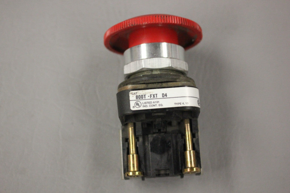 ALLEN BRADLEY RED PUSH BUTTON 800T-FXT D4