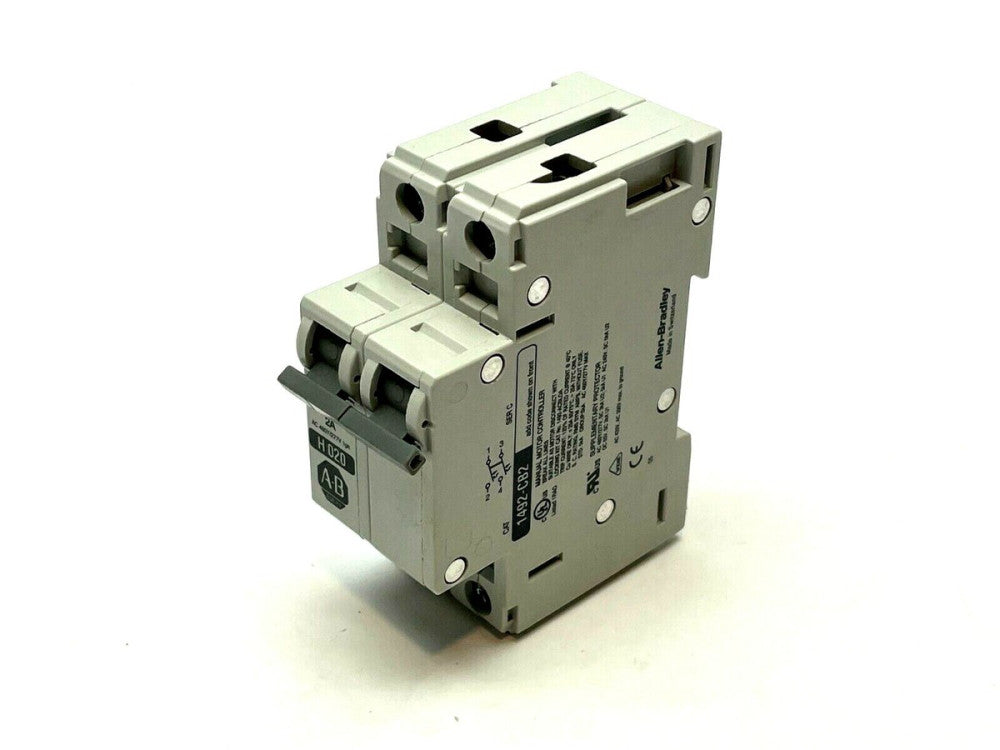 Allen Bradley 1492-CB2H020 Ser. C Circuit Breaker 2A 277V 1PH