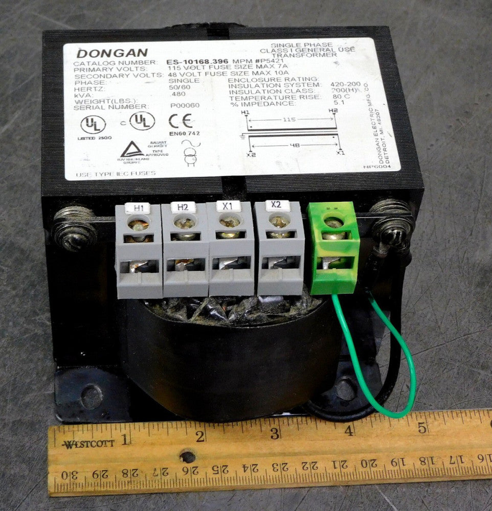 Dongan - ES-10168.396 Single Phase General Use Transformer 48-115V