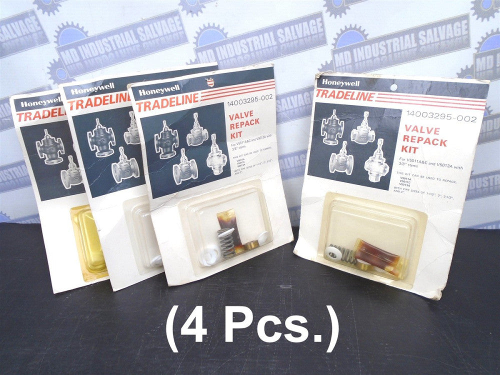 (4 Pc) HONEYWELL - 14003295-002 - REPACK KIT for V5011A & C, V5013A w/1/4" Stem 