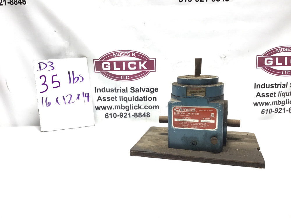 Camco 400RA4H24-251 LH Rotary Index Drive Gear Reducer 