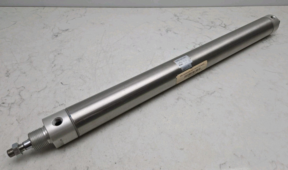 Smc NCDME200-2000-X169US Pneumatic Air Cylinder 2" Bore 20" Stroke 250 Psi Used
