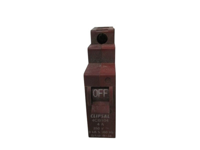CLIPSAL 4CB104 CIRCUIT BREAKER 4A  UNMP