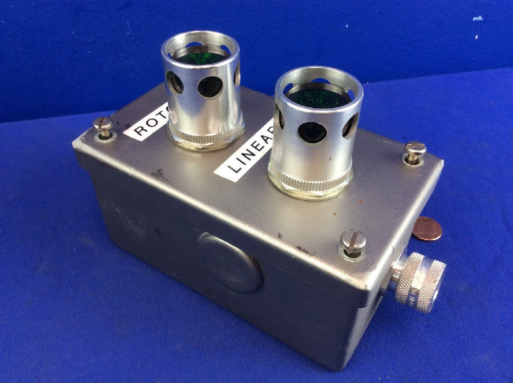 ALLEN BRADLEY 800T-QA24 & 800T-QA10 Switches W/ HOFFMAN ENCLOSURE 5.75x3.25x2.75