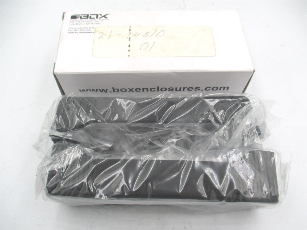 Box Enclosures (EC2-BK) 20mm x 35.98mm Black Rubber Protective End Cap 