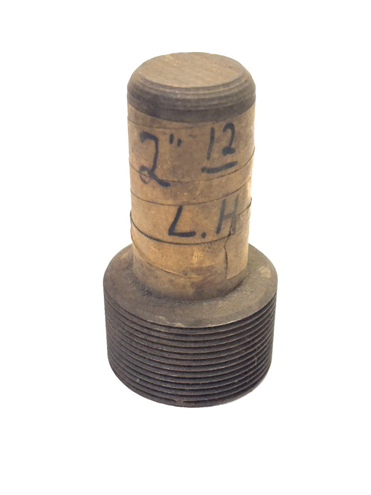 THREAD PLUG GAUGE 2"-12, 1-1/8" THREADED LENGTH