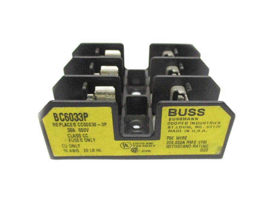 BUSSMANN BC6033P 30A 600V UNMP